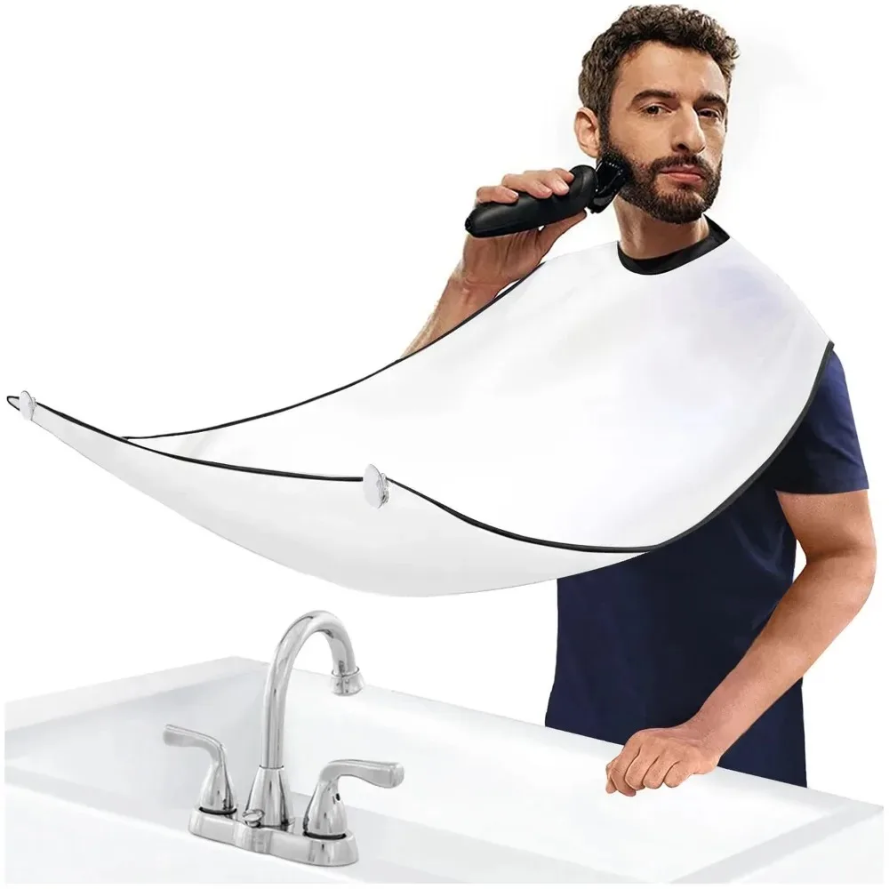 Men'S Grooming Mirror - Водонепроницаемый фартук для бритья с цветочным