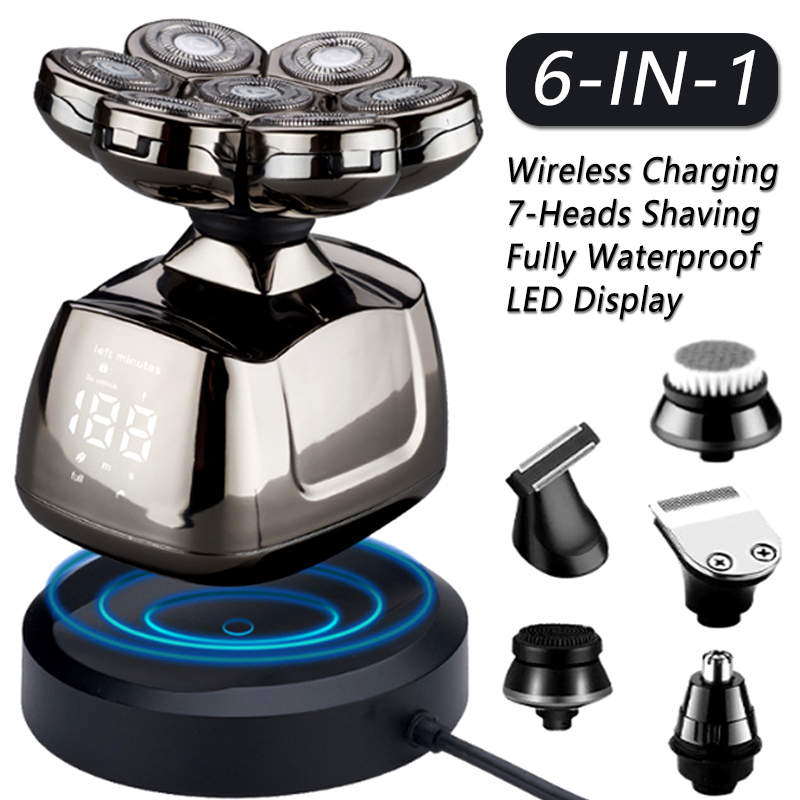 Men'S Grooming Shaver - Мужская электробритва, многофункциональная бритва для бритья