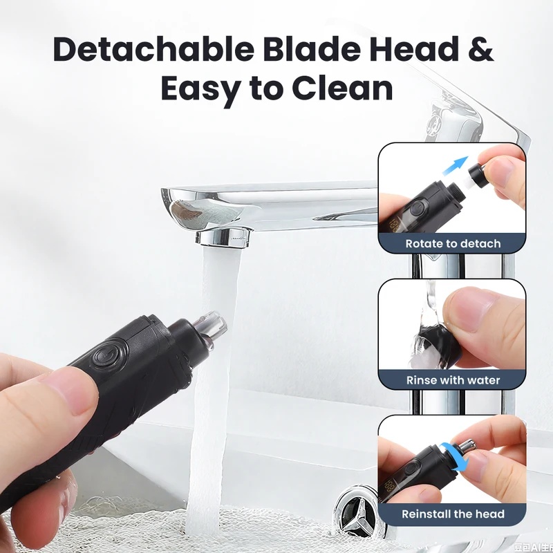 Перезаряжаемый триммер для нос – обзор и цена Men'S Grooming Shaver
