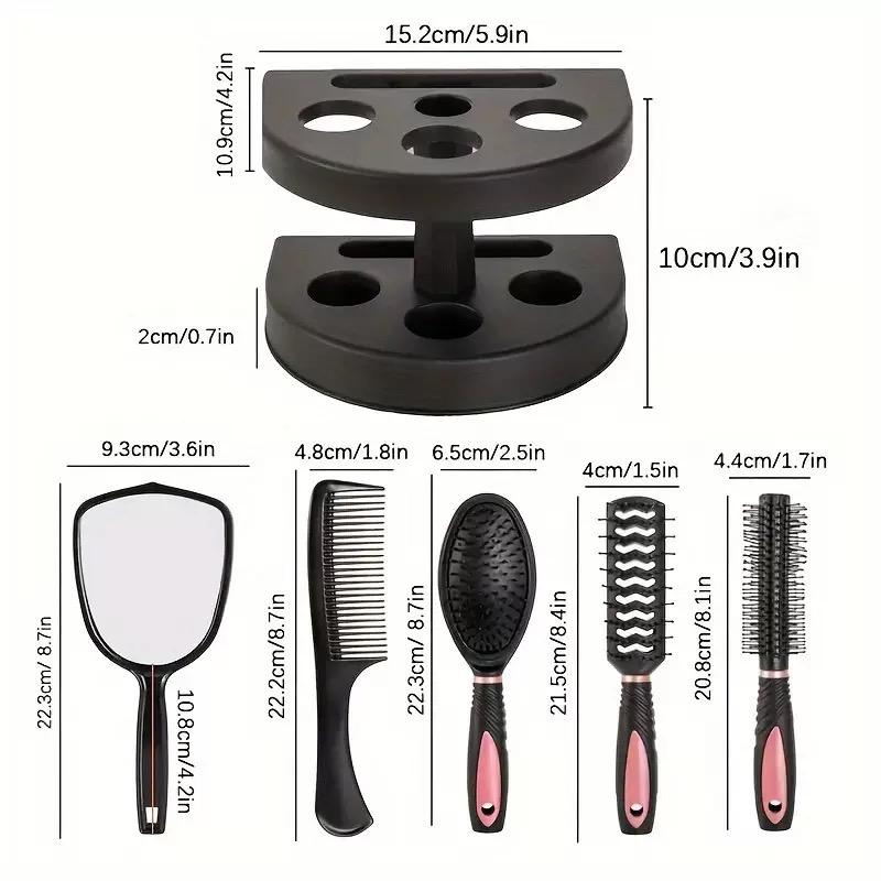 Набор зеркал и расчесок 5-в-1  – обзор и цена Men'S Grooming Mirror