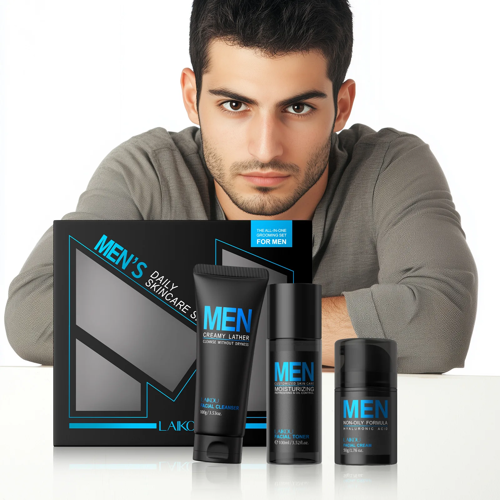 Мужской набор для ухода за кож – обзор и цена Men'S Grooming Cream